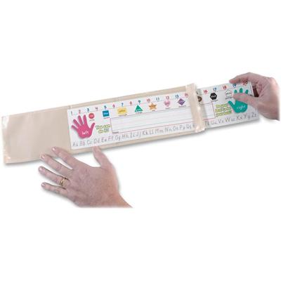 Ashley Nameplate Pocket - Off White - Plastic - 19" Width - 1 Pack