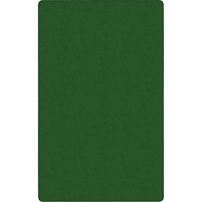 Flagship Carpets Classic Solid Color 12' Rectangle Rug - Traditional - 91.20" Length x 12 ft Width - Rectangle - Clover - Nylon