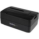 StarTech.com Drive Dock SATA/600 - USB 3.1 Type B, eSATA Host Interface - UASP Support External - Black - Hot Swappable Bays - 1 x Total Bay - 1 x 2.5"/3.5" Bay - Plastic
