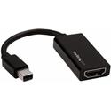 StarTech.com Mini DisplayPort to HDMI Adapter - 4K mDP to HDMI Converter - UHD 4K 60Hz - 1 x 20-pin Mini DisplayPort 1.2 Digital Audio/Video - Male - 1 x 19-pin HDMI 2.0 Digital Audio/Video - Female - Nickel Connector - Black - 1 Each