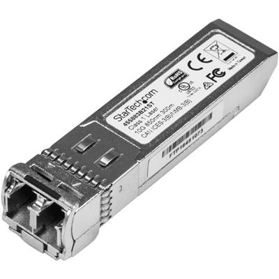 StarTech.com HP 455883-B21 Compatible SFP+ Transceiver Module -10GBASE-SR - For Data Networking, Optical Network - 1 x LC 10GBase-SR Network - Optical Fiber - Multi-mode - 10 Gigabit Ethernet - 10GBase-SR - Hot-pluggable, Hot-swappable - 1 Each - TAA