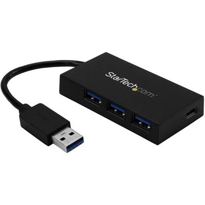 StarTech.com 4 Port USB Hub - USB 3.0 - USB A to 3x USB A and 1x USB C - USB Port Expander - USB - External - 4 USB Port(s) - 4 USB 3.0 Port(s) - Mac, PC