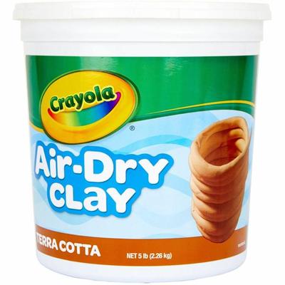 Crayola Air-Dry Clay - Sculpture - Terra Cotta - 1 Each