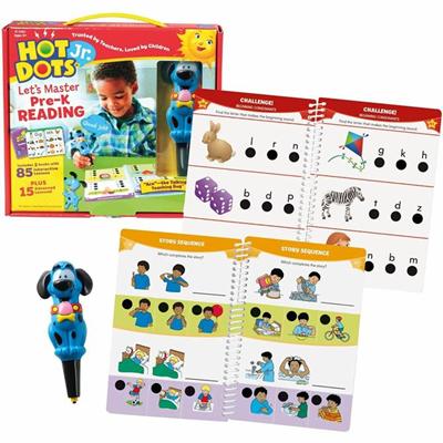 Hot Dots Jr Pre-K Reading Set Interactive Printed Book - Book - Grade Pre-K