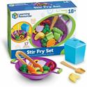New Sprouts Stir Fry Play Set - 17 / Set - Assorted - Plastic