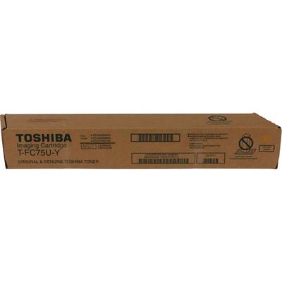 Toshiba Original Standard Yield Laser Toner Cartridge - Yellow - 1 Each - 29500 Pages