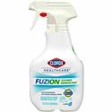 Clorox Healthcare Fuzion Cleaner Disinfectant Spray - Ready-To-Use - 32 fl oz (1 quart) - Low Odor, Odor Neutralizer - Translucent Bottle - 1 Each