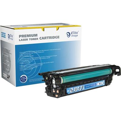 Elite Image Remanufactured Laser Toner Cartridge 653A/X (CF321A) - Cyan - 1 Each - 16500 Pages
