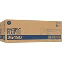 Pacific Blue Ultra High-Capacity Recycled Paper Towel Rolls - 7.87" Width x 1150 ft Length - White - Paper - 6 Rolls Per Container - 6 / Carton