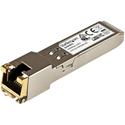 StarTech.com HP JD089B Compatible SFP Transceiver Module - 10/100/1000BASE-TX - For Data Networking, Optical Network - 1 x RJ-45 10/100/1000Base-T Network LAN - Twisted Pair1.25 Gigabit Ethernet - 10/100/1000Base-T - Hot-pluggable, Hot-swappable - 1 