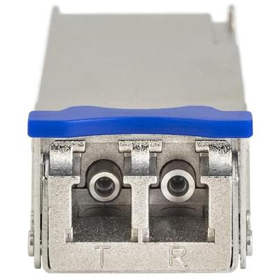 StarTech.com Cisco QSFP-40G-LR4-S Compatible QSFP+ Transceiver Module - 40GBASE-LR4 - For Data Networking, Optical Network - 1 x LC Duplex 40GBase-LR4 Network - Optical Fiber - Single-mode - 40 Gigabit Ethernet - 40GBase-LR4 - Hot-pluggable, Hot-swap