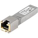 StarTech.com Cisco GLC-T Compatible SFP Transceiver Module - 1000BASE-T - For Data Networking - 1 x RJ-45 1000Base-T Network LAN - Twisted Pair1.25 Gigabit Ethernet - 1000Base-T - Hot-pluggable, Hot-swappable - 1 Each - TAA Compliant