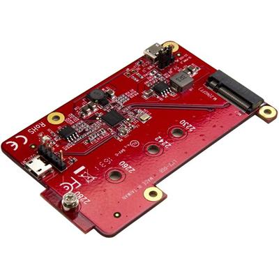 StarTech.com USB to M.2 SATA Converter for Raspberry Pi and Development Boards - Connect an M.2 SATA drive to your development board to increase data storage capacity - M.2 NGFF SATA SSD adapter for Raspberry Pi board- USB 2.0 to M.2 SATA drive conve