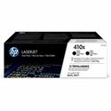HP 410X (CF410XD) Original High Yield Laser Toner Cartridge - Black - 1 Carton - 6500 Pages (Per Cartridge)