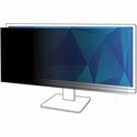 3M Privacy Filter for 34in Monitor, 21:9, PF340W2B Black, Matte - For 34" Widescreen LCD Monitor - 21:9 - Scratch Resistant, Fingerprint Resistant, Dust Resistant - Anti-glare - 1 Each