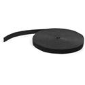 StarTech.com Hook-and-Loop Cable Tie - 50 ft. Bulk Roll - Tie Strap - Black - 50 ft Length - Fabric - 1 Each