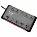 Tripp Lite series Protect It! 10-Outlet Surge Protector, 6 ft. Cord, 2880 Joules, Black Housing - 10 x NEMA 5-15R - 1800 VA - 2880 J - 120 V AC Input - 6 ft