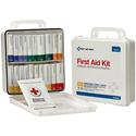 First Aid Only 50-Person Unitized Plastic First Aid Kit - ANSI Compliant - 24 x Piece(s) For 50 x Individual(s) - 3" Height x 10" Width10" Length - Plastic Case - 1 Kit