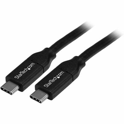 StarTech.com USB-C Cable - 13.12 ft USB-C Data Transfer Cable for MacBook, Chromebook, Docking Station, Notebook, Wall Charger, Car Charger, Power Bank, Computer - First End: 1 x 24-pin USB 2.0 Type C - Male - Second End: 1 x 24-pin USB 2.0 Type C - 