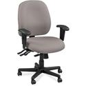 Eurotech Executive Chair - Castillo Metal - Vinyl, Fabric - 1 Each