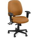 Eurotech Executive Chair - Dillon Fiesta - Vinyl, Fabric - 1 Each