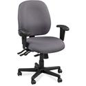 Eurotech Executive Chair - Canyon Carbon - Vinyl, Fabric - 1 Each