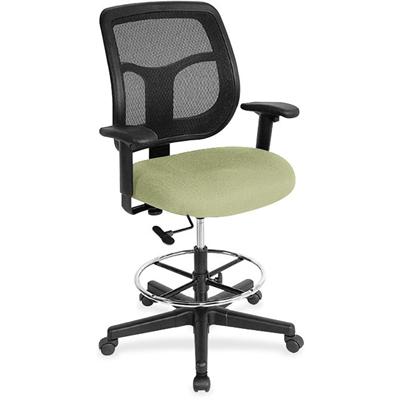 Eurotech Utility Stool - Dillon Sage - Vinyl - 1 Each