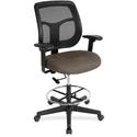 Eurotech Utility Stool - Dillon Java - Vinyl - 1 Each