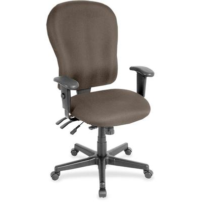Eurotech 4x4xl High Back Task Chair - Java Seat Color - Vinyl Seat Material - Java Back Color - Vinyl Back Material - High Back - 5-star Base - Dillon Java - Armrest - 1 Each