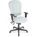 Eurotech 4x4xl High Back Task Chair - Breezy Seat Color - Vinyl Seat Material - Breezy Back Color - Vinyl Back Material - High Back - 5-star Base - Castillo Breezy - Armrest - 1 Each