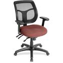 Eurotech Task Chair - Cordovan Seat Color - Fabric, Vinyl Seat Material - Dillon Cordovan - 1 Each