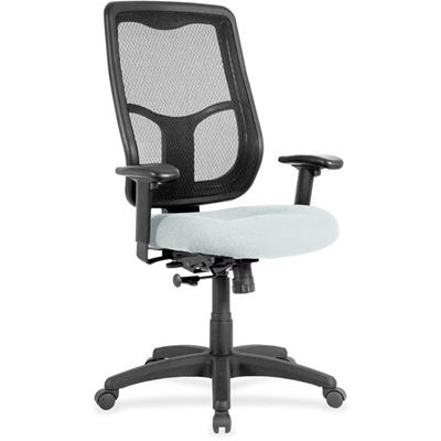 Eurotech Apollo High-back with Ratchet Back - Breezy Seat Color - Fabric, Vinyl Seat Material - High Back - 5-star Base - Castillo Breezy - 1 Each