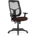 Eurotech Apollo High-back with Ratchet Back - Nightfall Seat Color - Fabric, Vinyl Seat Material - High Back - 5-star Base - Canyon Nightfall - 1 Each