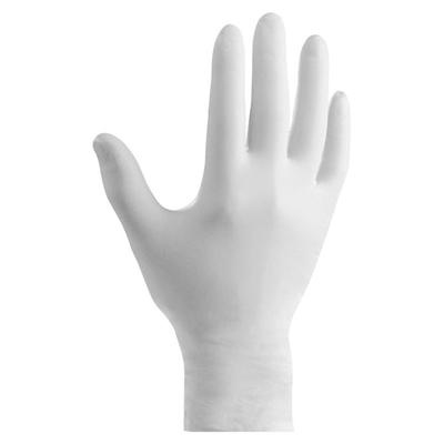 Ansell Dura-Touch Single-use Powder-free Vinyl Gloves - 9" Glove Length - Clear, White - Latex-free, Durable, Long Lasting - For Laboratory Application, Manufacturing, Chemical, Food Handling, Industrial - 100/Box - 1 Each