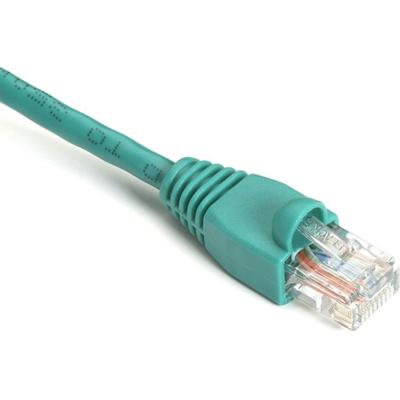 Black Box GigaBase Cat.5e UTP Patch Network Cable - 9" Category 5e Network Cable for Patch Panel, Wallplate, Network Device - First End: 1 x RJ-45 Network - Male - Second End: 1 x RJ-45 Network - Male - 1 Gbit/s - Patch Cable - Gold Plated Contact - 