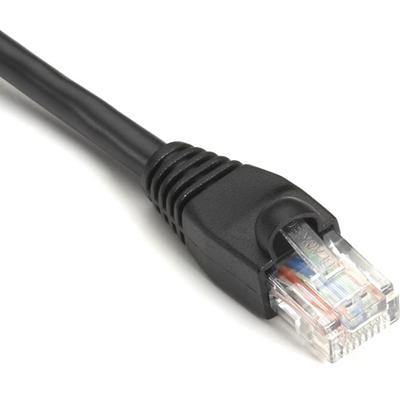 Black Box GigaBase Cat.5e UTP Patch Network Cable - 9" Category 5e Network Cable for Patch Panel, Wallplate, Network Device - First End: 1 x RJ-45 Network - Male - Second End: 1 x RJ-45 Network - Male - 1 Gbit/s - Patch Cable - Gold Plated Contact - 