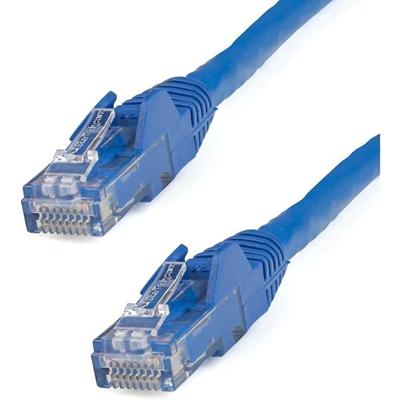StarTech.com Cat6 Patch Cable - 14 ft Category 6 Network Cable for Network Device, Workstation, Hub, Wall Outlet, Docking Station, Desktop Computer, Distribution Panel, IP Phone - First End: 1 x RJ-45 Network - Male - Second End: 1 x RJ-45 Network - 