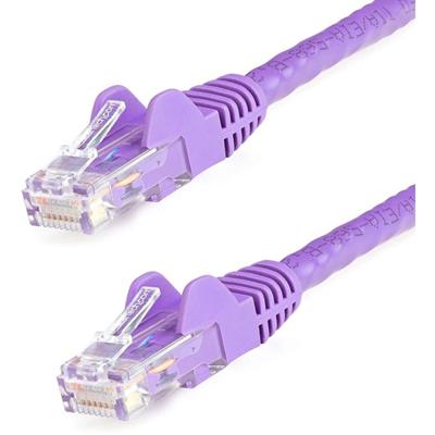 StarTech.com Cat.6 Patch Cable - 4 ft Category 6 Network Cable for Network Device, Workstation, Hub, Distribution Panel, Wall Outlet, IP Phone - First End: 1 x RJ-45 Network - Male - Second End: 1 x RJ-45 Network - Male - 10 Gbit/s - Patch Cable - Go