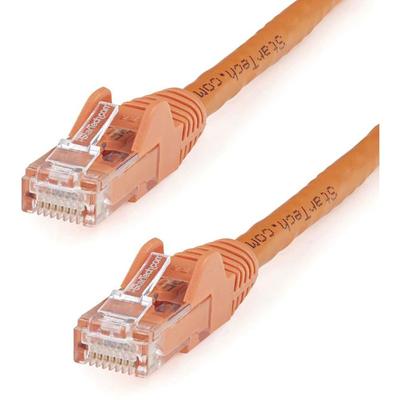 StarTech.com Cat. 6 Network Cable - 30 ft Category 6 Network Cable for Network Device, Workstation, Hub - First End: 1 x RJ-45 Network - Male - Second End: 1 x RJ-45 Network - Male - 10 Gbit/s - Patch Cable - Gold Plated Connector - CMG - 24 AWG - Or