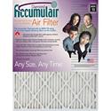 Accumulair Diamond Air Filter - For Air Conditioner, Furnace - Remove Mold Spores, Removes Mildew, Remove Bacteria, Remove Micro Organisms, Remove Allergens, Remove Dust, Remove Smoke, Remove Pet Dander, Remove Dust Mite - 10" Height x 24" Width x 1"