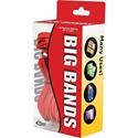 Alliance Rubber Big Bands - Size: Large - 7" Length x 125 mil Thickness - Stretchable, Microwave Safe, Freezer Safe, Reusable, Heavy Duty - Red - 48 / Pack