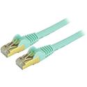 StarTech.com Cat6a Ethernet Patch Cable - Shielded (STP) - 5 ft., Aqua - 5 ft Category 6a Network Cable for Docking Station, Network Device, Notebook, Desktop Computer, Hub, Switch, Router, Print Server, Patch Panel, PoE-enabled Device, VoIP Device -