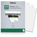 Fellowes Letter-Size Thermal Laminating Pouches - Sheet Size Supported: Letter 8.50" Width x 11" Length - Laminating Pouch/Sheet Size: 9" Width x 3 mil Thickness - Durable - Clear - 1 Pack