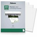 Fellowes Letter-Size Thermal Laminating Pouches - Sheet Size Supported: Letter 8.50" Width x 11" Length - Laminating Pouch/Sheet Size: 9" Width x 5 mil Thickness - Glossy - for Document - Durable, Photo-safe, Erasable, Water Proof - Clear - 1 Pack