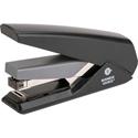 Business Source Full Strip Flat-Clinch Stapler - Staples Upto 30 Sheet of 20lb Paper - Holds Upto 210 Staple - Full Strip - Staple Size: 0.25" - Front Loading - Black - 1 Each