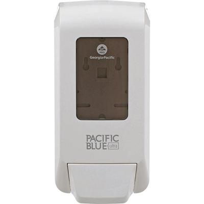 Pacific Blue Ultra Foaming Hand Soap/Hand Sanitizer Wall-Mounted Manual Dispenser - Manual - White - 1 Each