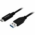 StarTech.com USB to USB-C Cable - M/M - 1 m (3 ft.) - USB 3.0 - USB-A to USB-C - 3.28 ft USB/USB-C Data Transfer Cable for Hard Drive, Tablet, Notebook, Mobile Device, Computer - First End: 1 x 9-pin USB 3.0 Type A - Male - Second End: 1 x 24-pin USB