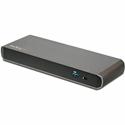 StarTech.com Dual 4K Monitor Thunderbolt 3 Dock with 3x USB 3.0 Ports - for Notebook - 85 W - Thunderbolt 3 - 2 Displays Supported - 4K - 4096 x 2160, 3840 x 2160 - 5 x USB Ports - 2 x USB 3.0 - USB Type-A - USB Type-C - Network (RJ-45) - DisplayPort