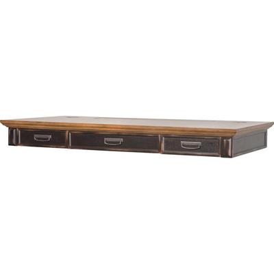 Martin Hartford Sit/Stand Desktop - Total Drawer(s): 3 - 1 Shelve(s) - 1 Each