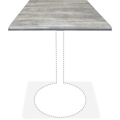 Holland Bar Stools Utility Table Top - Graystone Square Top - 36" Table Top Length x 36" Table Top Width - 2 / Carton